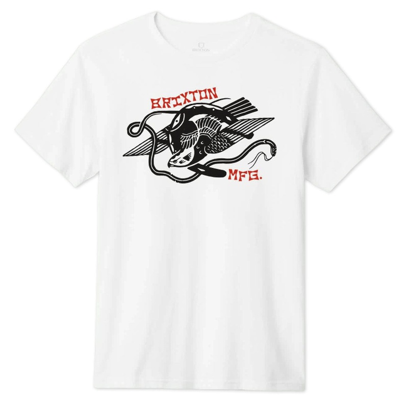 Brixton Combat T-Shirt – White