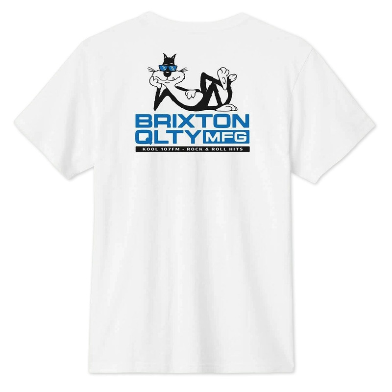 Brixton Cool Cat T-Shirt – White