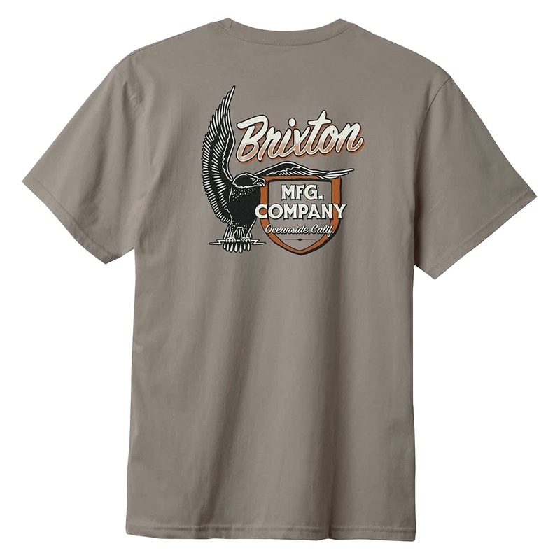Brixton Highline T-Shirt – Cinder Worn Wash