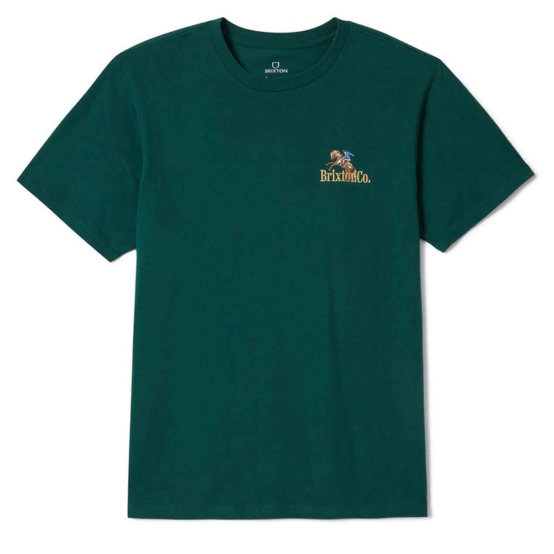 Brixton Inwood T-Shirt – Deep Emerald