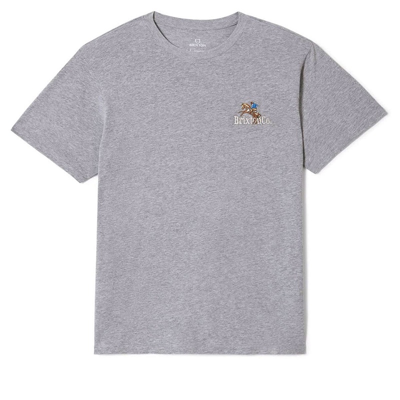 Brixton Inwood T-Shirt – Heather Grey
