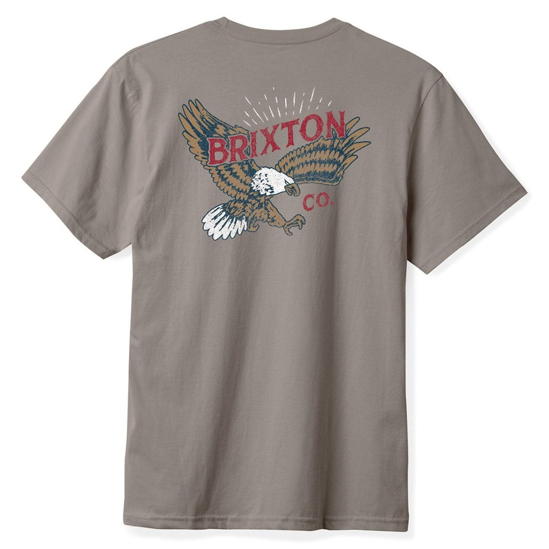 Brixton Keller T-Shirt – Cinder Worn Wash