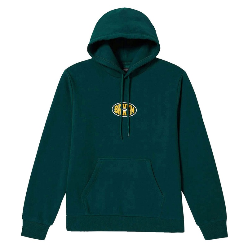 Brixton Largo Hoodie – Deep Emerald