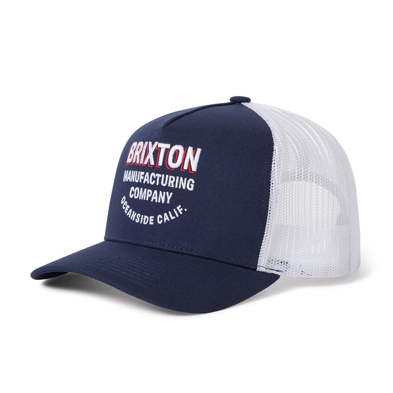 Brixton Redoubt C Np Mp Trucker Hat – Navy/White/White