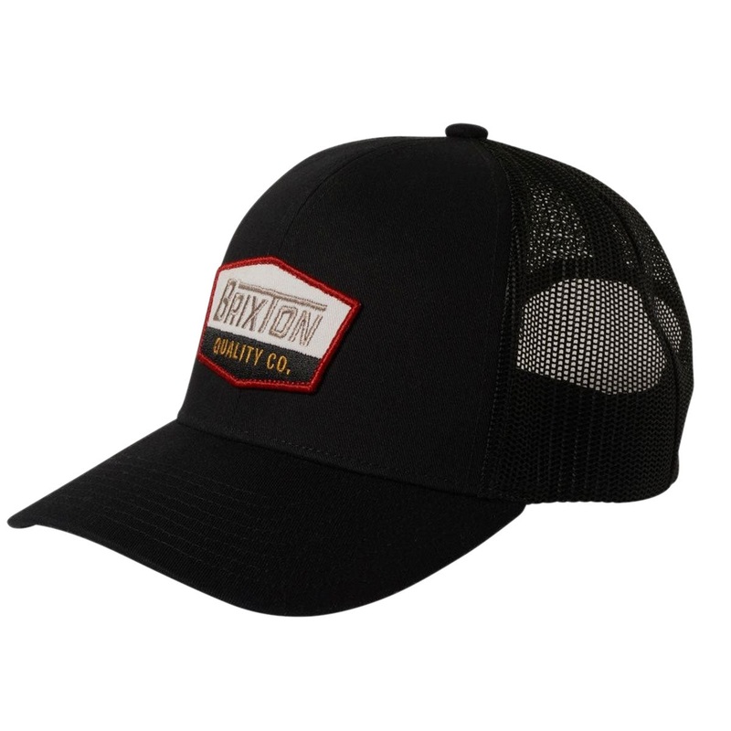 Brixton Regal Netplus Mp Trucker Hat – Black/Black