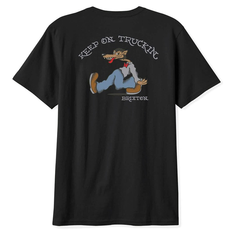 Brixton Stride Taylored T-Shirt – Black