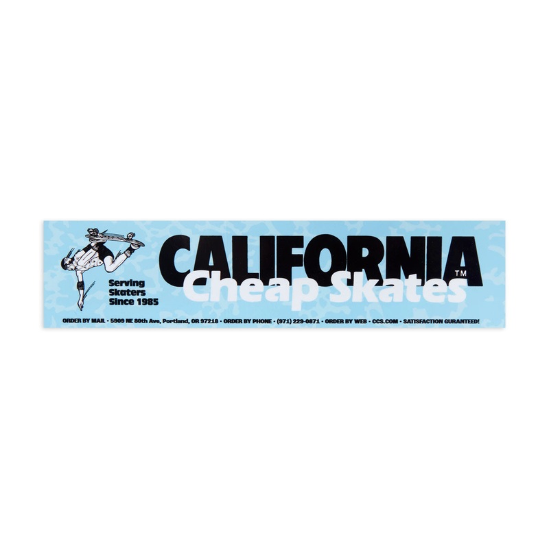 CCS June 1985 Ad Sticker – Blue Print