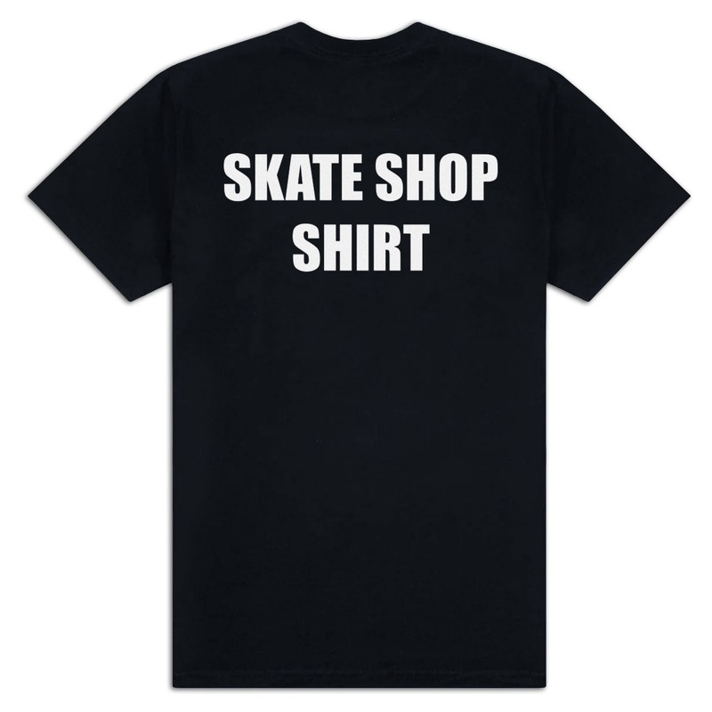 CCS Skate Shop T-Shirt – Black/White