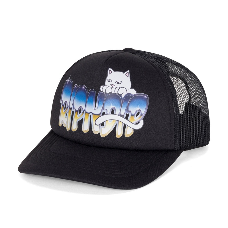 RIPNDIP Chroma Trucker Hat – Black