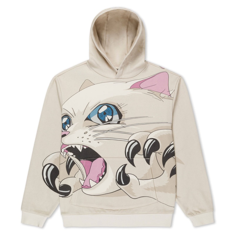 RIPNDIP Metal Claw Hoodie – Bone