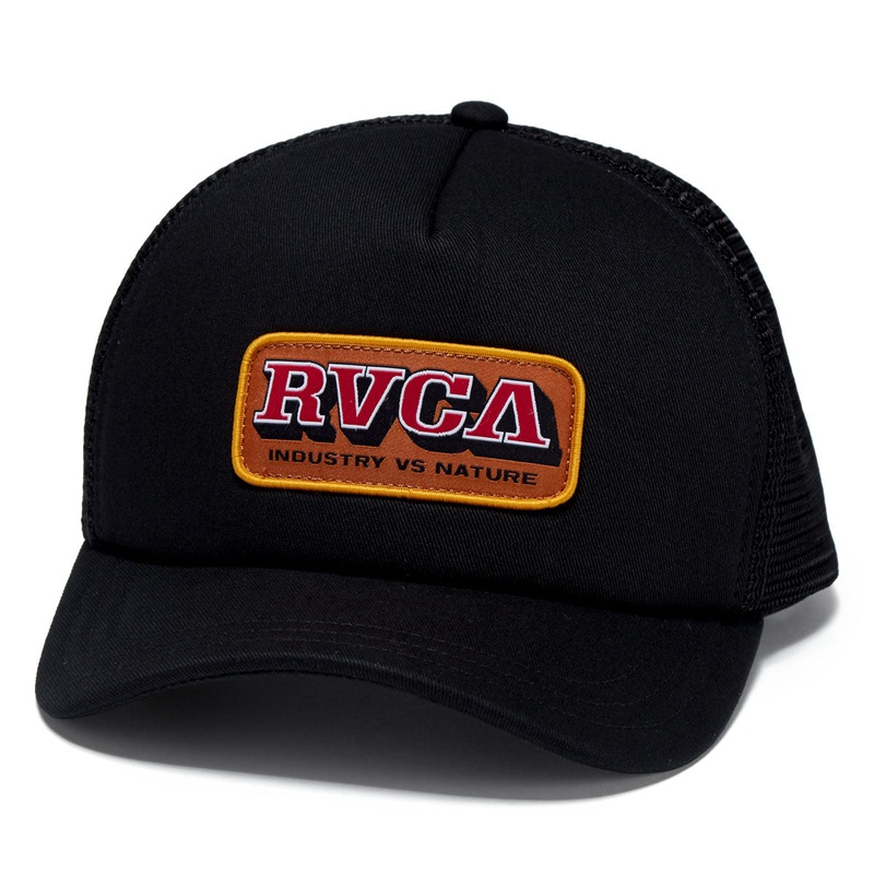 RVCA Service Trucker Hat – Black