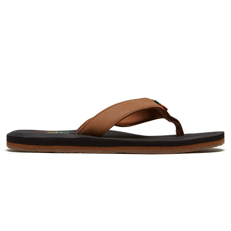 Vans Nexpa Synthetic Sandals – Dachshund/Black/Rasta