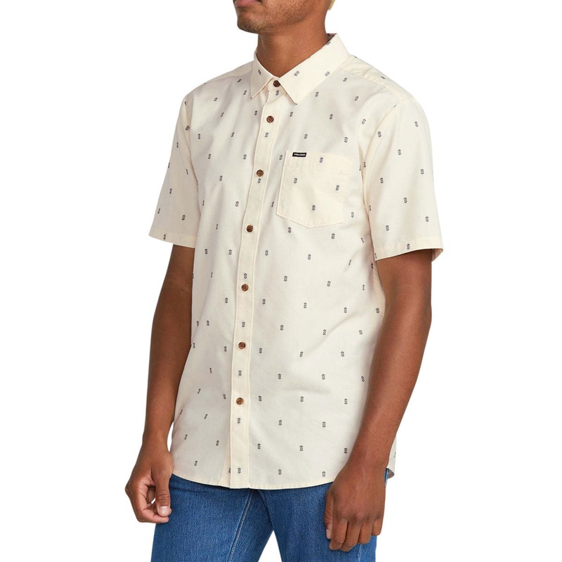 Volcom Bankstone Shirt – Dirty White