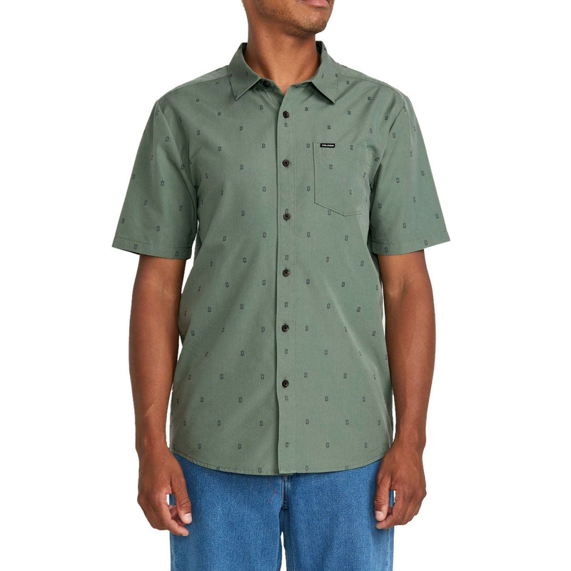Volcom Bankstone Shirt – Light Olive