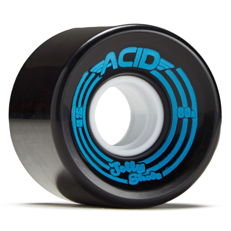 Acid Jelly Shots Skateboard Wheels – Black – 59mm