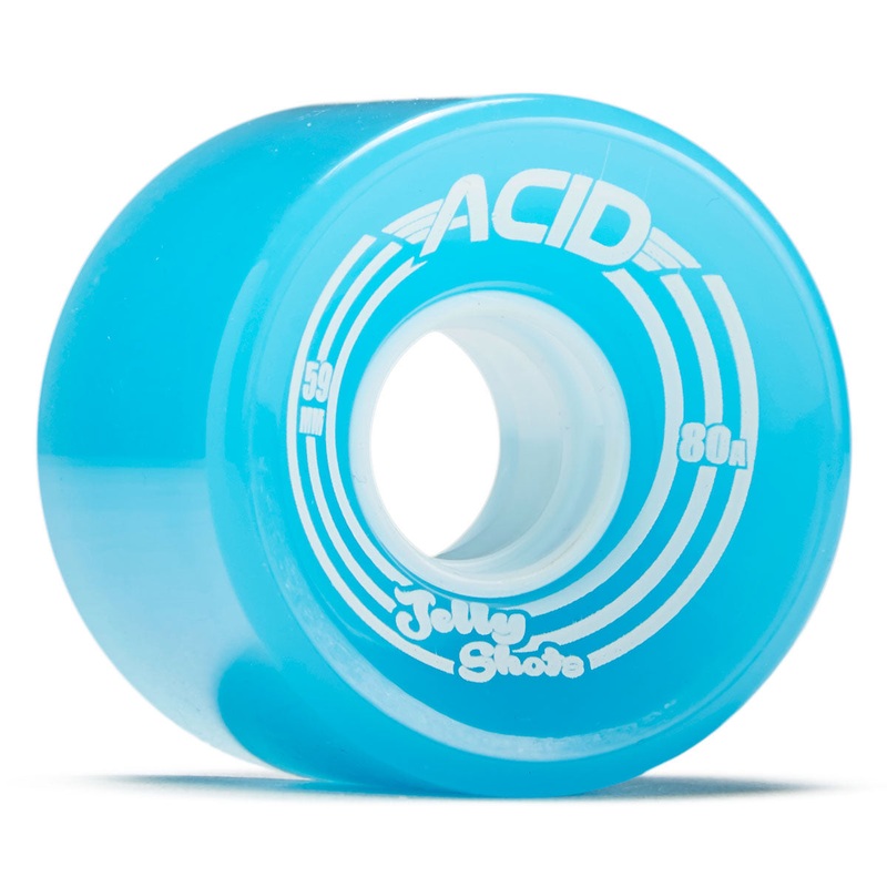 Acid Jelly Shots Skateboard Wheels – Blue – 59mm