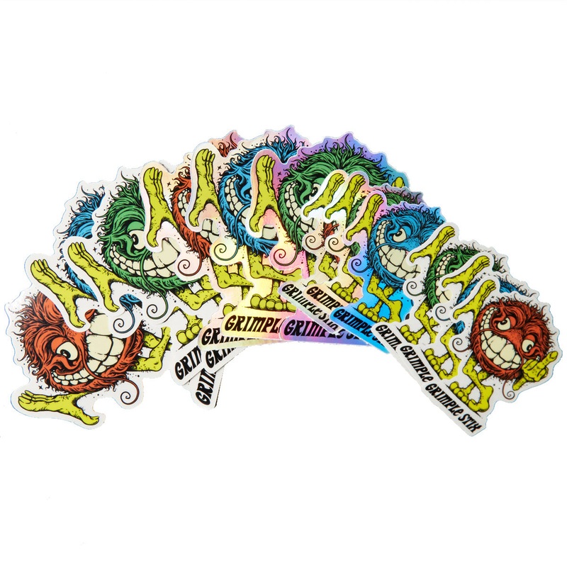 Anti-Hero Asphalt Animals 12 Pack Of Stickers – Hologalactic Foil