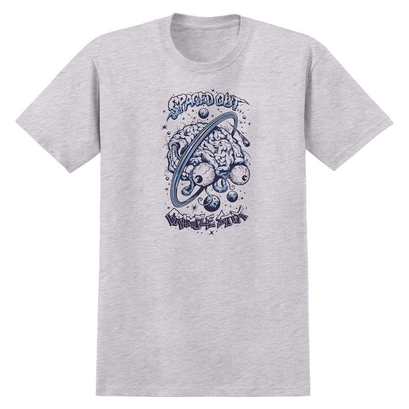 Anti-Hero Grimplestix Spaced Out T-Shirt – Ash Grey