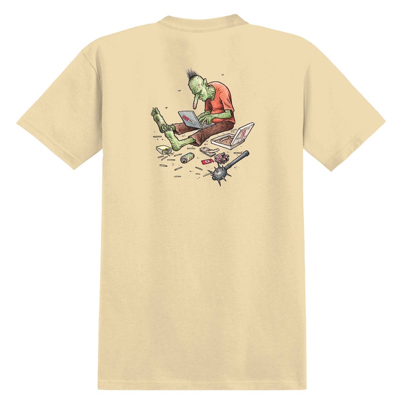 Anti-Hero Trolls T-Shirt – Cream