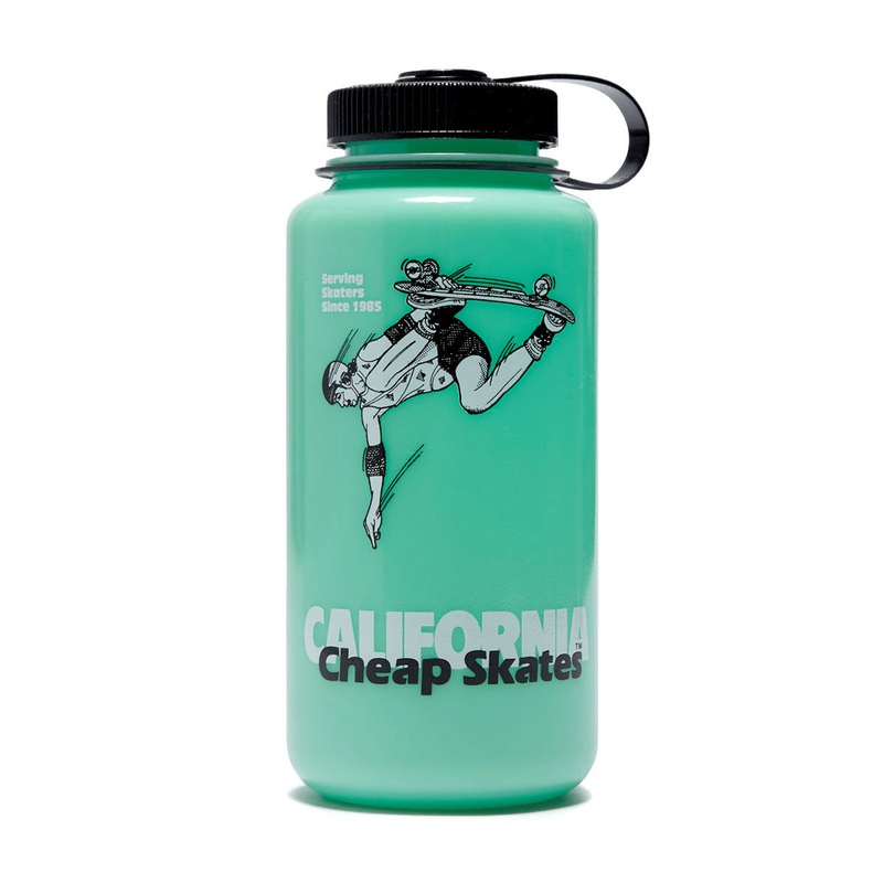 CCS June 1985 Wide Mouth Nalgene Water Bottle – Glow/Black – 32oz