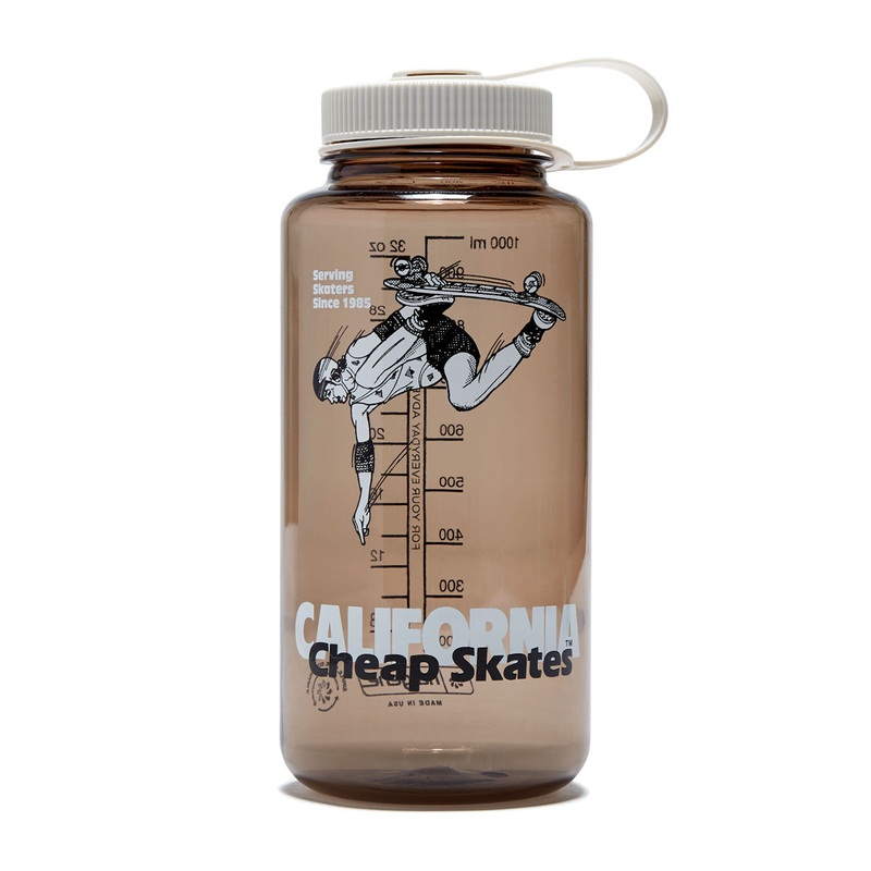 CCS June 1985 Wide Mouth Nalgene Water Bottle – Mocha/Cotton – 32oz