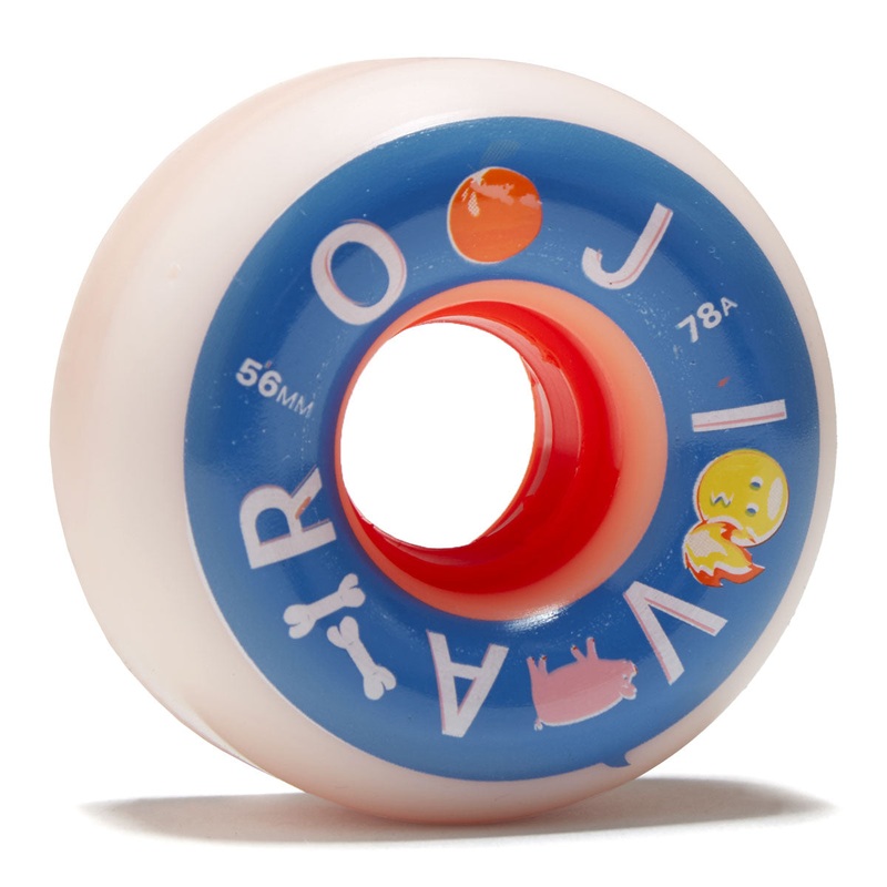 Jivaro Emoji-varo 78a Skateboard Wheels – 56mm – Salmon