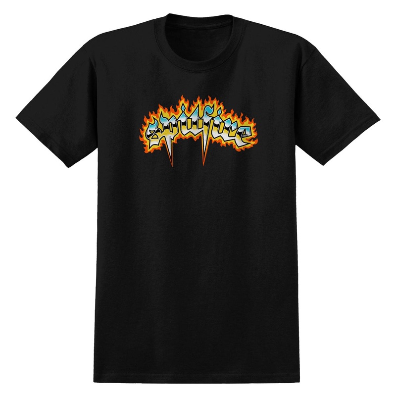 Spitfire Chrome Venom T-Shirt – Black