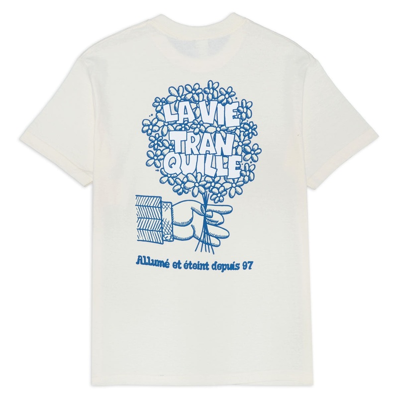 The Quiet Life La Vie Tranquille Bouquet T-Shirt – Cream