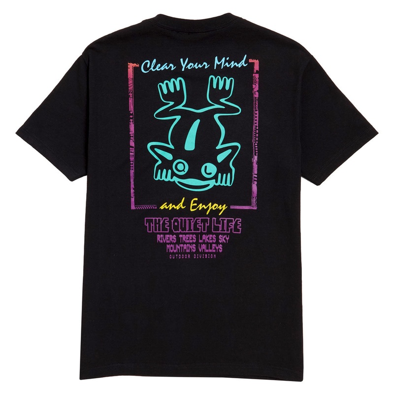The Quiet Life Outdoor Division T-Shirt – Black