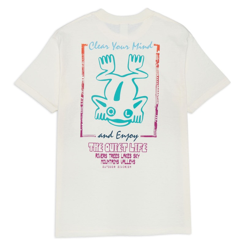The Quiet Life Outdoor Division T-Shirt – Cream