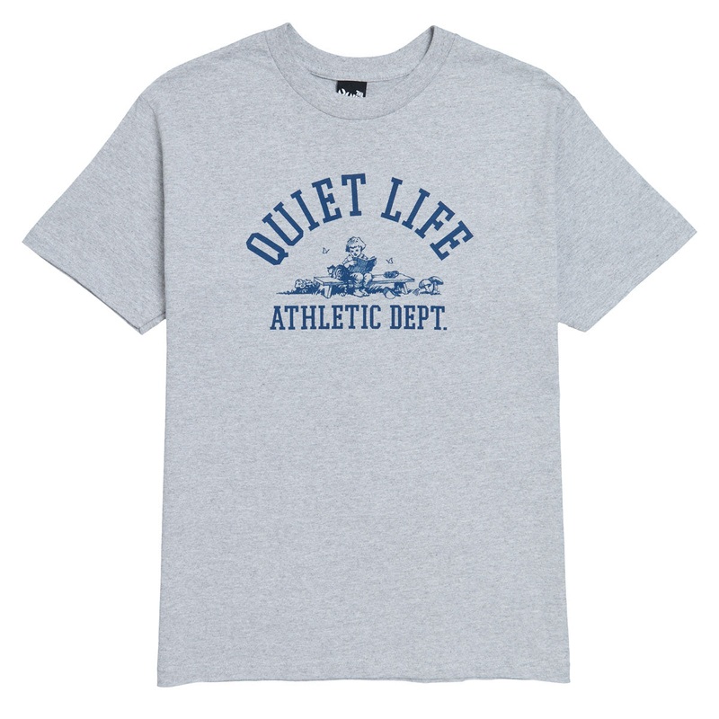 The Quiet Life Quiet Life Athletic Dept. T-Shirt – Heather Grey