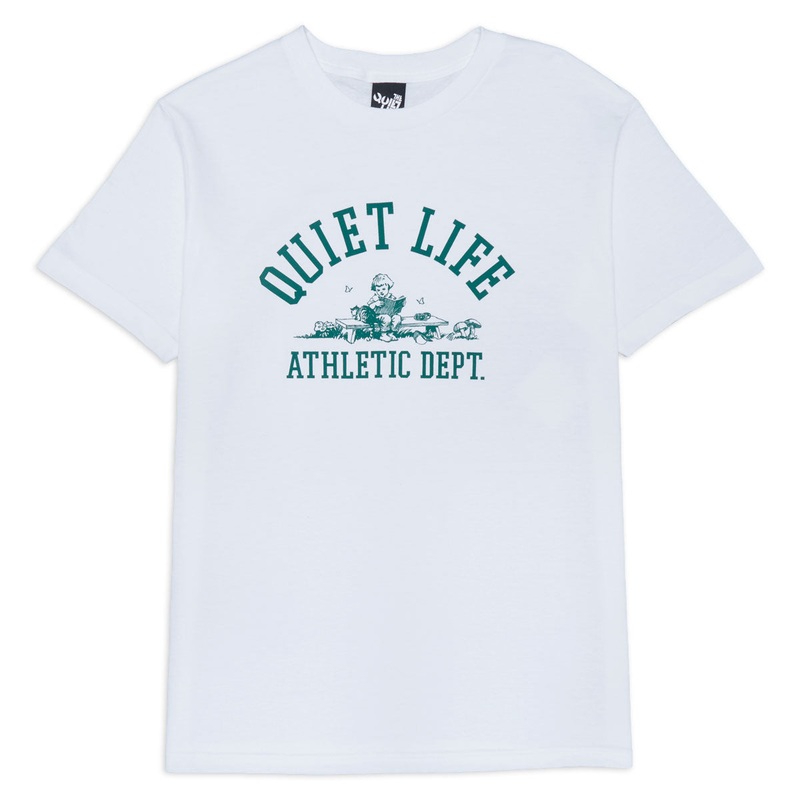 The Quiet Life Quiet Life Athletic Dept. T-Shirt – White