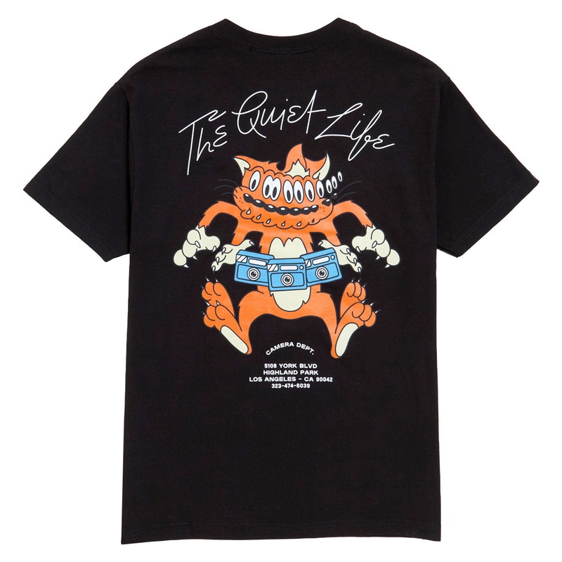 The Quiet Life Shakey Cat T-Shirt – Black