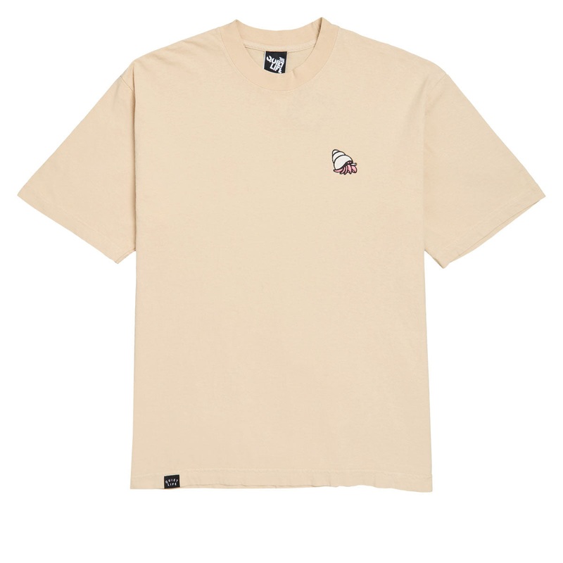 The Quiet Life Smoking Crab T-Shirt – Sand
