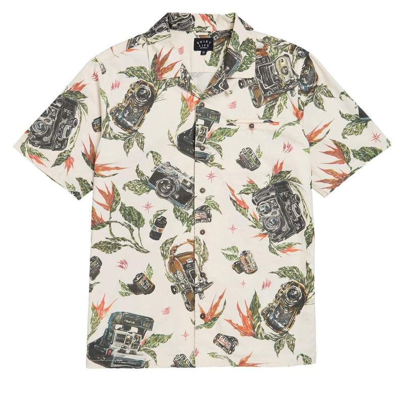The Quiet Life Swanski Button Down Shirt – Tan