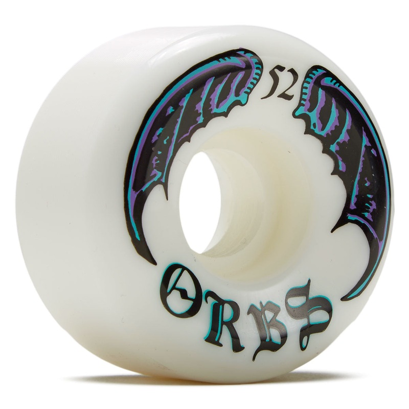 Welcome Orbs Specters Conical 99a Skateboard Wheels – White – 52mm