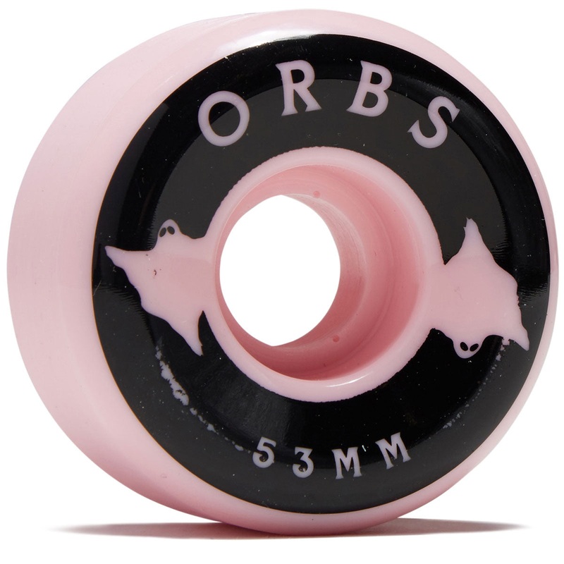 Welcome Orbs Specters Solids Conical 99a Skateboard Wheels – Light Pink – 53mm