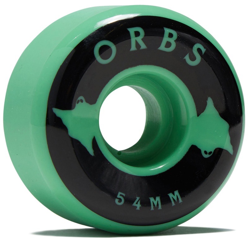Welcome Orbs Specters Solids Conical 99a Skateboard Wheels – Mint – 54mm