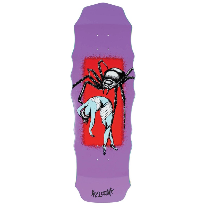 Welcome Widow On A Widow Skateboard Deck – Purple – 10.00