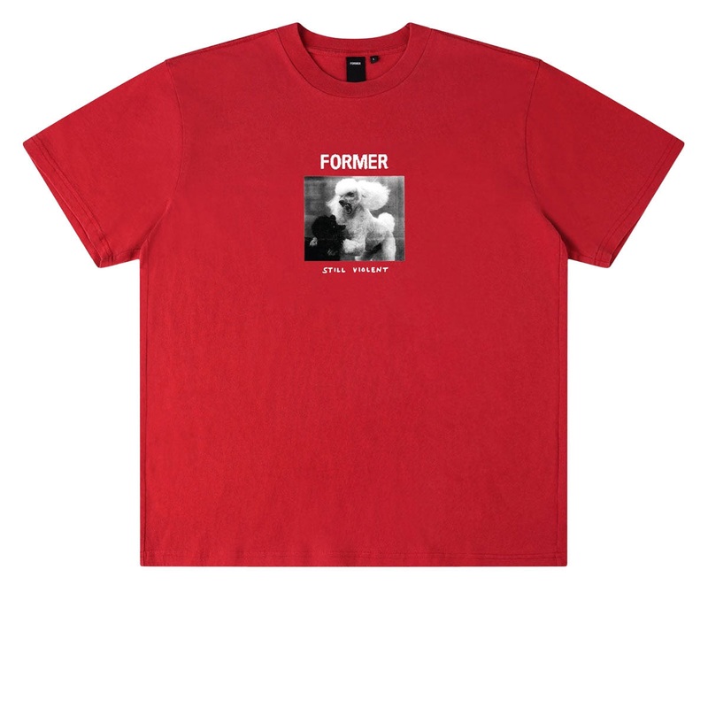Former War Poodle T-Shirt – Red