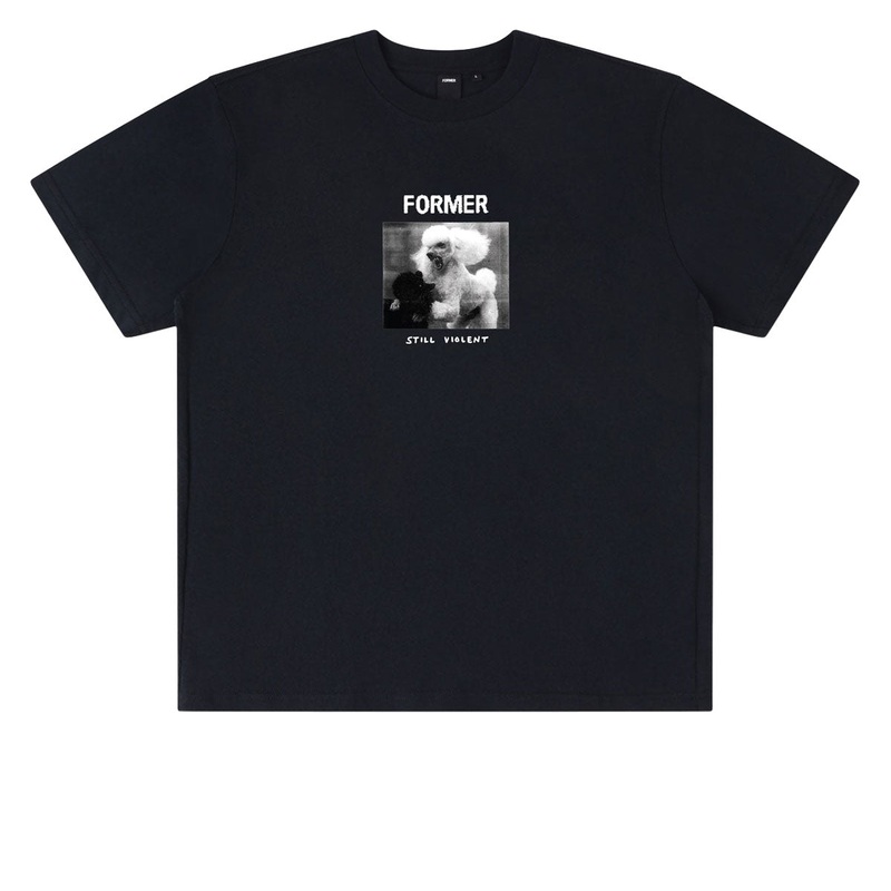 Former War Poodle T-Shirt – Washed Black