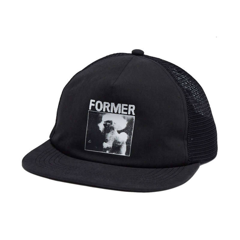 Former War Poodle Trucker Hat – Black