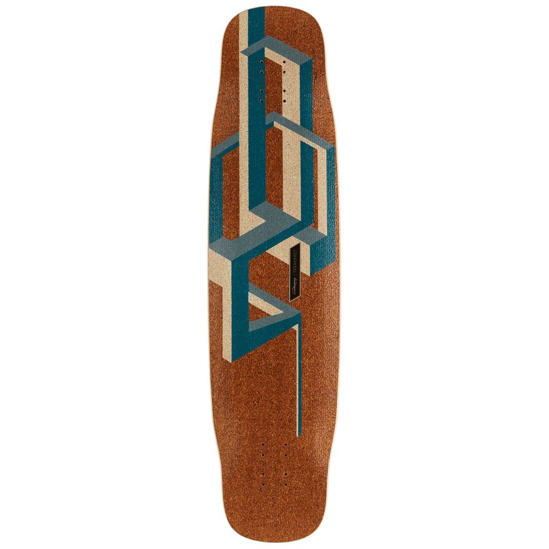 Loaded Basalt Tesseract Longboard Deck – Dark Blue