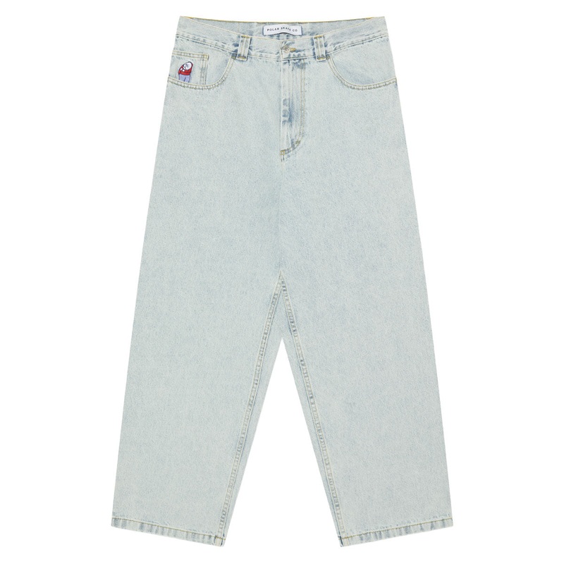 Polar Big Boy OG Logo Jeans – Light Blue