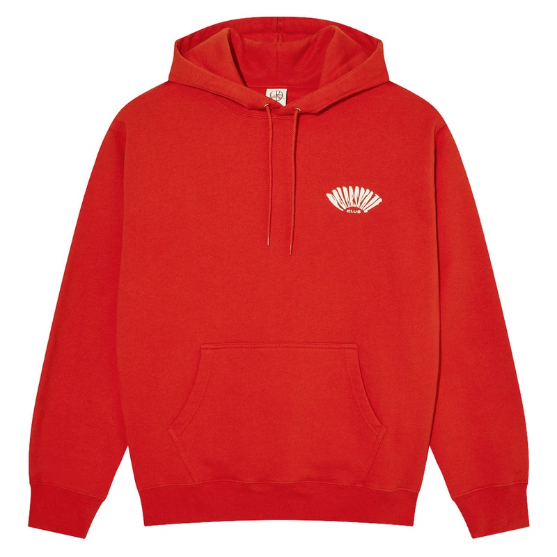 Polar Dave Skate Club Hoodie – Red