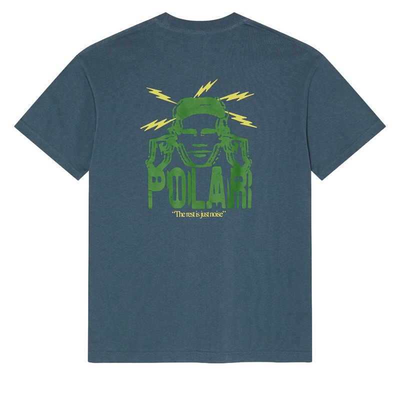 Polar Noise T-Shirt – Grey Blue
