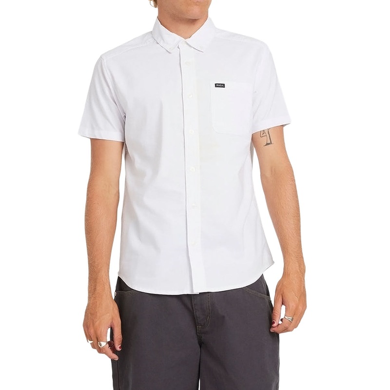 RVCA Thatll Do Stretch Shirt – White 2025