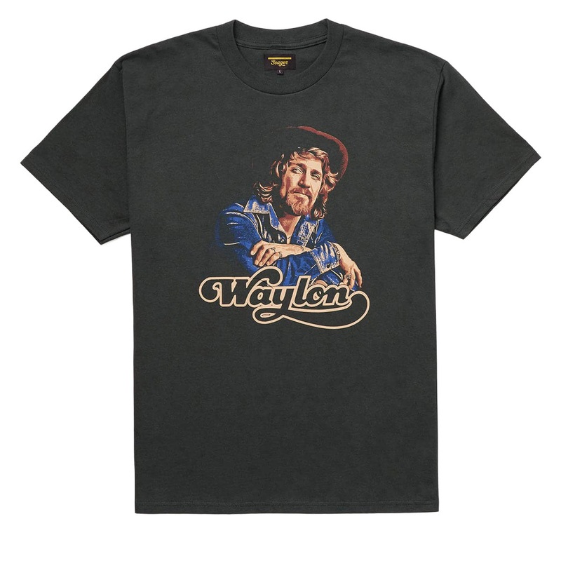 Seager x Waylon Jennings Heritage T-Shirt – Black