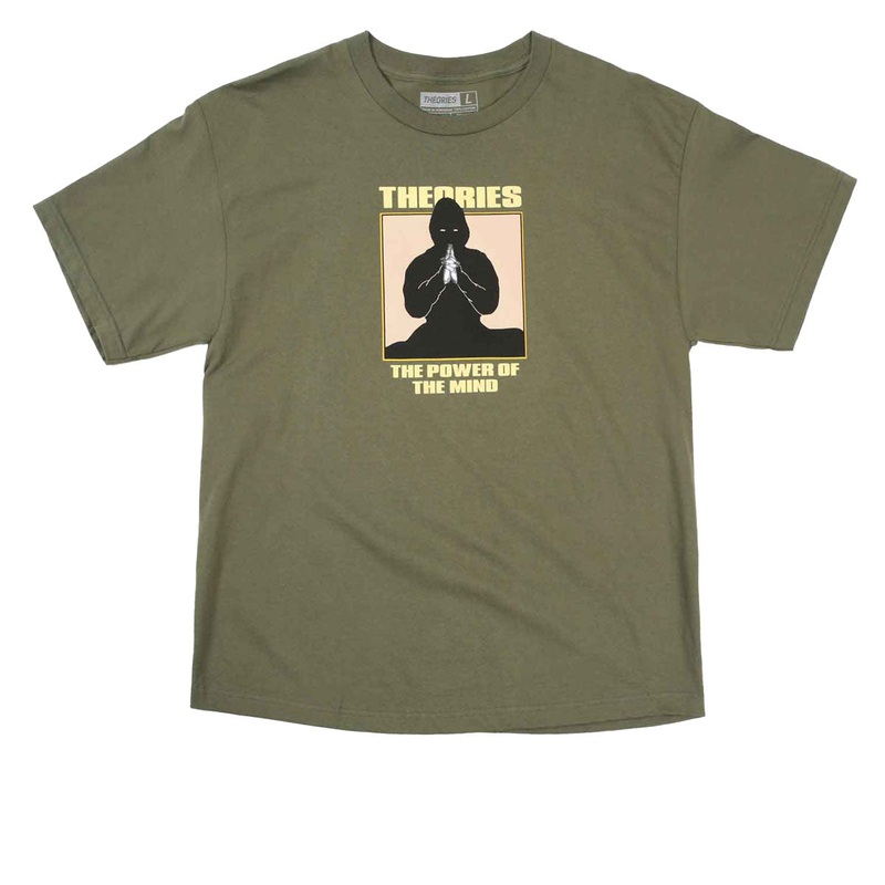 Theories Power Of The Mind T-Shirt – Olive