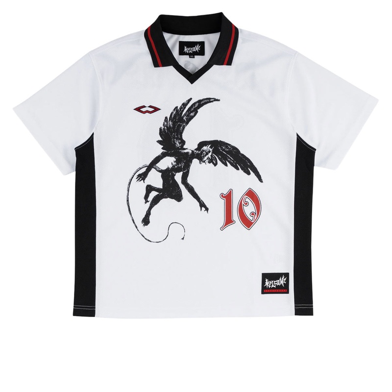 Welcome Angel Soccer Jersey – White